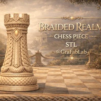 Braided Realm "Rook" - Quân cờ Xe