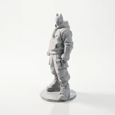 Mô hình Batman phong cách đường phố - File in 3D Urban Style