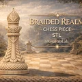 Braided Realm "Bishop" - Mô hình quân Tượng trong bàn cờ - Thumbnail 1