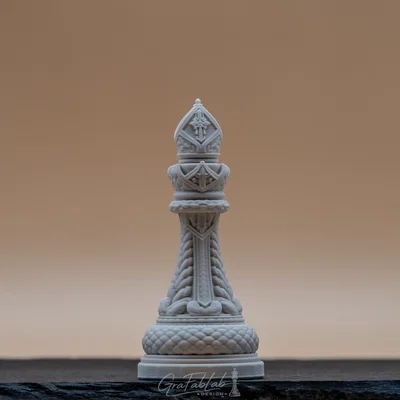 Braided Realm "Bishop" - Mô hình quân Tượng trong bàn cờ