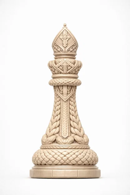 Braided Realm "Bishop" - Mô hình quân Tượng trong bàn cờ - Image 6
