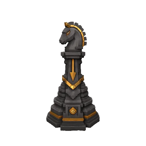 Quân Mã (Knight) - The Guilded Monolith Sovereighnty - Quân cờ 3D - Image 5