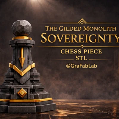 Quân Cờ "Tốt" (Pawn) - Bộ The Guilded Monolith Sovereignty