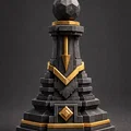 Quân Cờ "Tốt" (Pawn) - Bộ The Guilded Monolith Sovereignty - Thumbnail 6