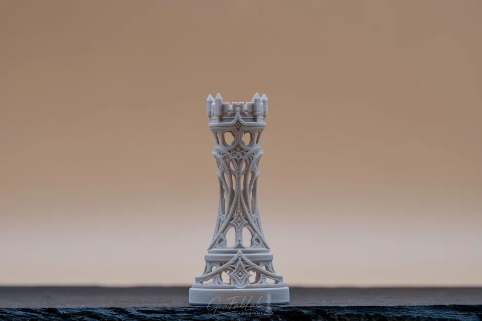 Ornate Eclipse "Rook" - Quân Xe Cờ Vua Độc Đáo - Image 2