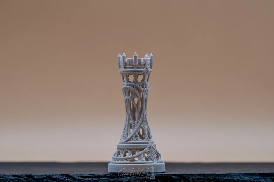 Ornate Eclipse "Rook" - Quân Xe Cờ Vua Độc Đáo - Image 3