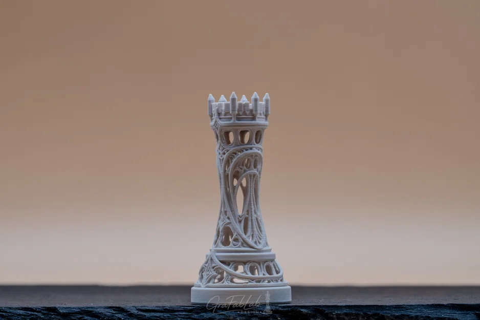 Ornate Eclipse "Rook" - Quân Xe Cờ Vua Độc Đáo - Image 4