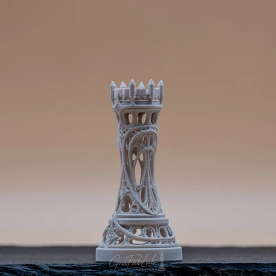 Ornate Eclipse "Rook" - Quân Xe Cờ Vua Độc Đáo