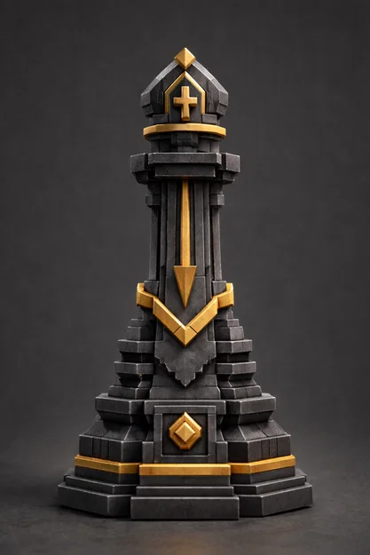 Quân cờ "Bishop" - The Guilded Monolith Sovereignty - Image 6