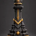 Quân cờ "Bishop" - The Guilded Monolith Sovereignty - Thumbnail 6