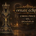 Ornate Eclipse "Queen" - Quân cờ Nữ hoàng đầy quyền uy - Thumbnail 1