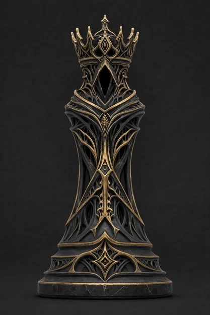 Ornate Eclipse "Queen" - Quân cờ Nữ hoàng đầy quyền uy - Image 6