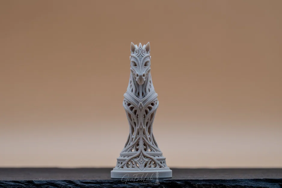 Ornate Eclipse "Knight" - Quân cờ Mã tinh xảo - Image 2
