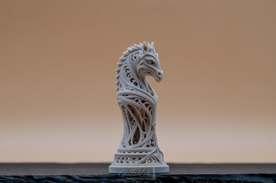 Ornate Eclipse "Knight" - Quân cờ Mã tinh xảo - Image 3
