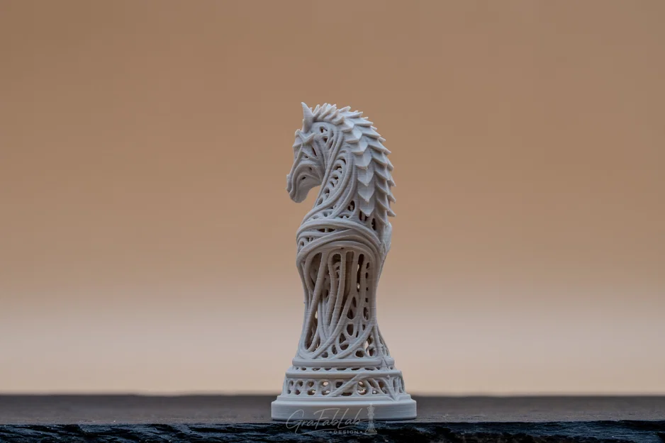 Ornate Eclipse "Knight" - Quân cờ Mã tinh xảo - Image 4