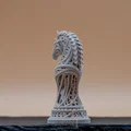 Ornate Eclipse "Knight" - Quân cờ Mã tinh xảo - Thumbnail 4
