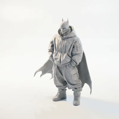 Mô hình Batman phong cách đường phố - File in 3D Urban Style