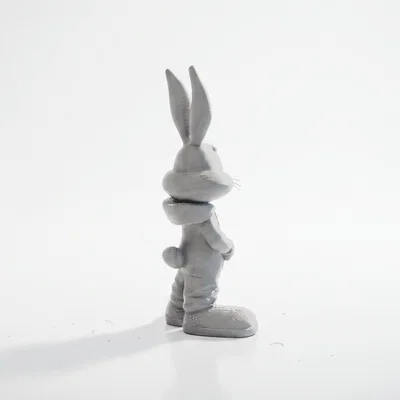 Mô hình Bugs Bunny phong cách đường phố - File in 3D độc đáo