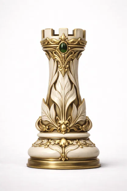 Emerald Regalia "Rook" - Quân Xe Cờ Vua - Image 6