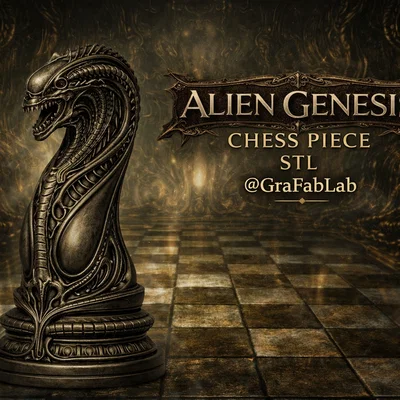 Alien Genesis "Knight" - Quân Mã trong bộ cờ vua