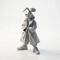 Mô hình 3D Bugs Bunny phong cách đường phố cực chất - Thumbnail 1