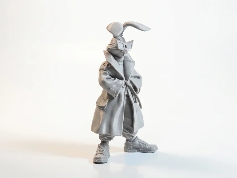 Mô hình 3D Bugs Bunny phong cách đường phố cực chất - Image 2
