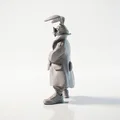 Mô hình 3D Bugs Bunny phong cách đường phố cực chất - Thumbnail 4