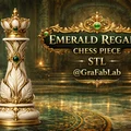 Emerald Regalia "Queen" - Quân cờ hoàng hậu - Thumbnail 1