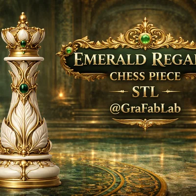 Emerald Regalia "Queen" - Quân cờ hoàng hậu