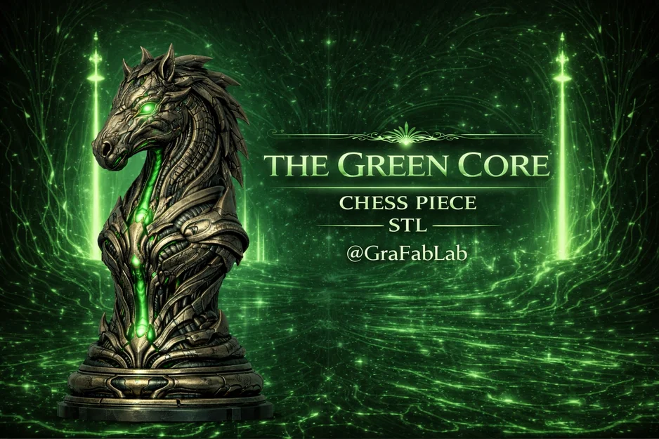 The Green Core "Knight" - Quân cờ Hiệp sĩ - Image 1