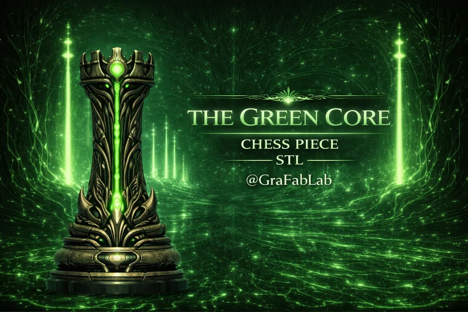 The Green Core "Rook" - Quân cờ Xe xanh lục - Image 1