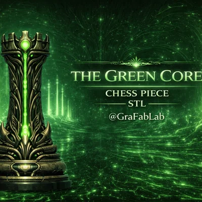The Green Core "Rook" - Quân cờ Xe xanh lục