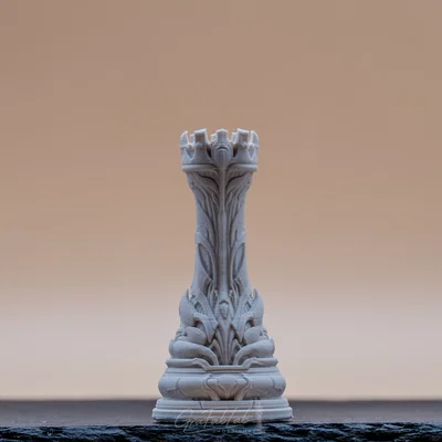 The Green Core "Rook" - Quân cờ Xe xanh lục