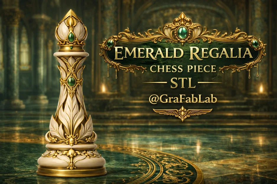 Emerald Regalia "Bishop" - Quân cờ Tượng - Image 1