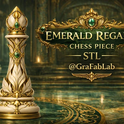 Emerald Regalia "Bishop" - Quân cờ Tượng