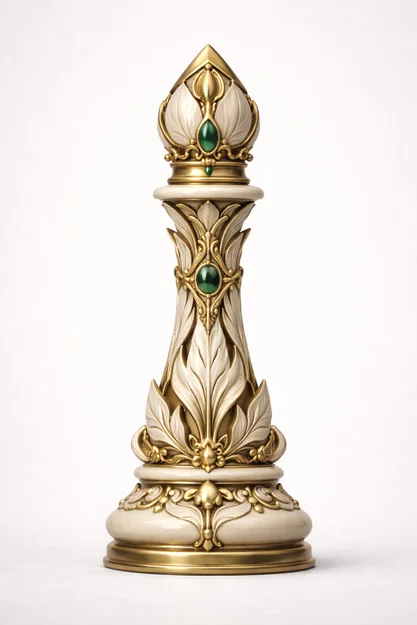Emerald Regalia "Bishop" - Quân cờ Tượng - Image 6