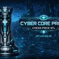 Cybercore Prime "Rook" - Quân Xe cờ vua phong cách Cyber - Thumbnail 1