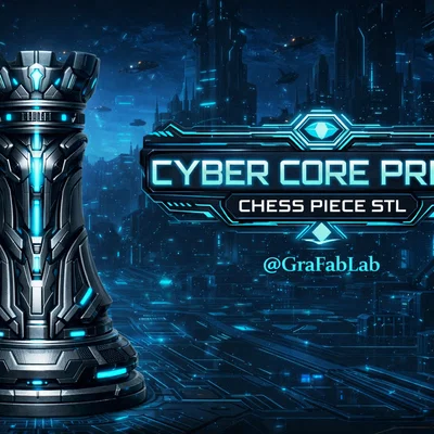 Cybercore Prime "Rook" - Quân Xe cờ vua phong cách Cyber