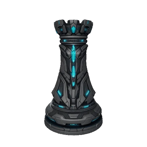 Cybercore Prime "Rook" - Quân Xe cờ vua phong cách Cyber - Image 2