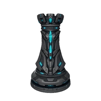 Cybercore Prime "Rook" - Quân Xe cờ vua phong cách Cyber
