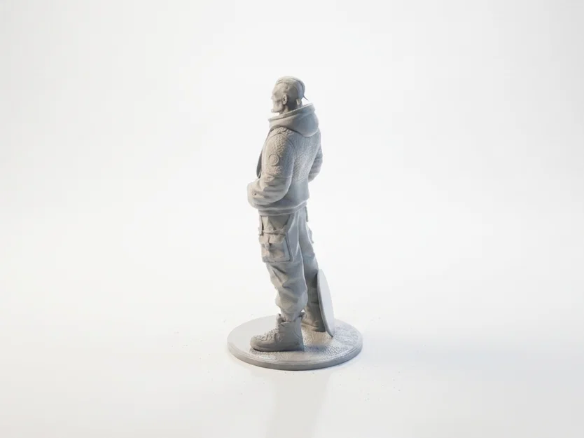 Mô hình Captain America phong cách đường phố in 3D - Image 4