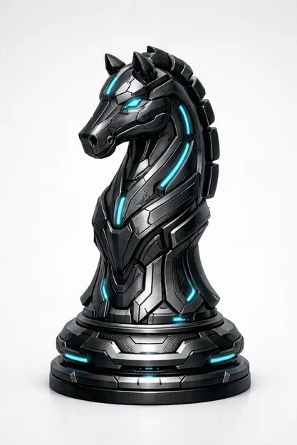 Cybercore Prime "Knight" - Quân cờ Hiệp sĩ - Image 6