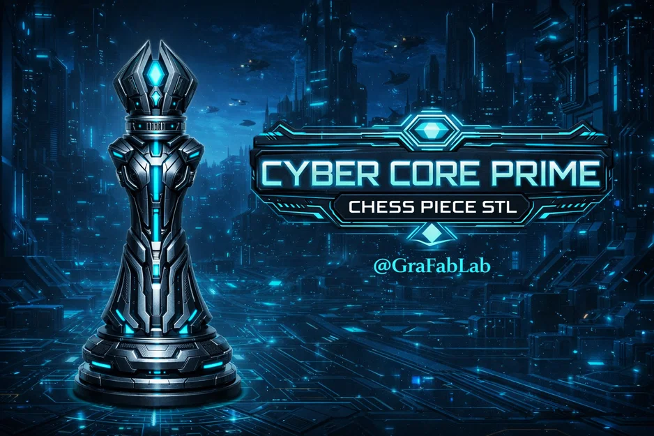 Cybercore Prime "Bishop" - Quân cờ 3D - Image 1