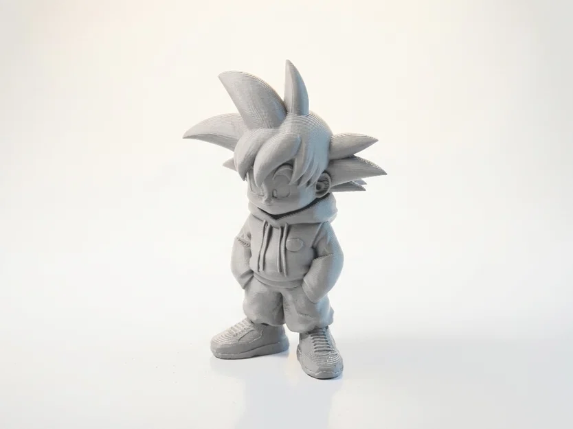 Mô hình 3D Chibi Goku phong cách đường phố (Street Style) - Image 1