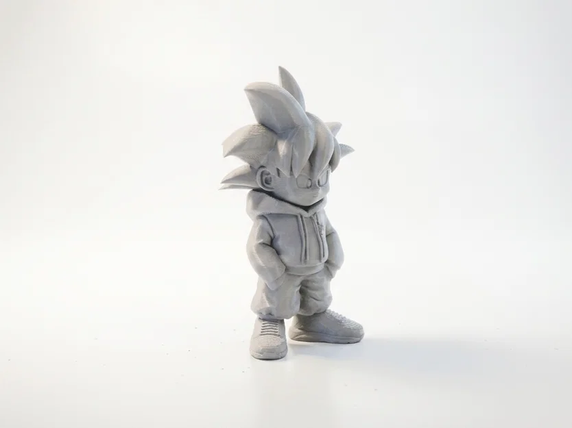 Mô hình 3D Chibi Goku phong cách đường phố (Street Style) - Image 2