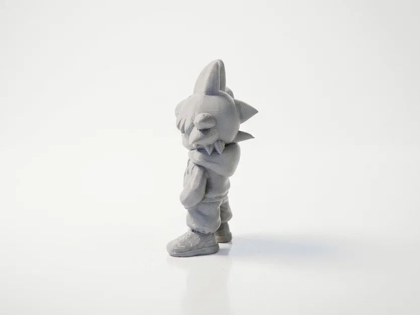 Mô hình 3D Chibi Goku phong cách đường phố (Street Style) - Image 4