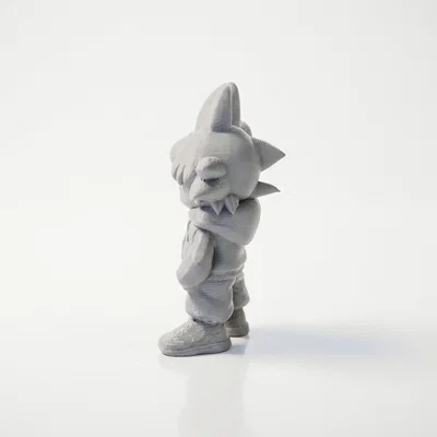 Mô hình 3D Chibi Goku phong cách đường phố (Street Style)