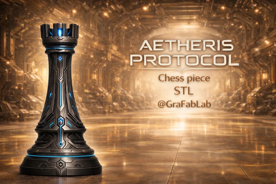 Aetheris Protocol "Rook" - Quân xe trong bộ cờ vua - Image 1