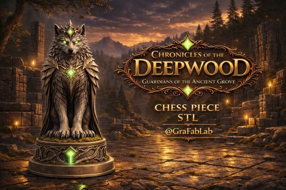 Deepwood "Queen" - Quân cờ - Image 1