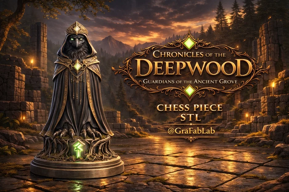 Deepwood "Bishop" - Quân cờ - Image 1
